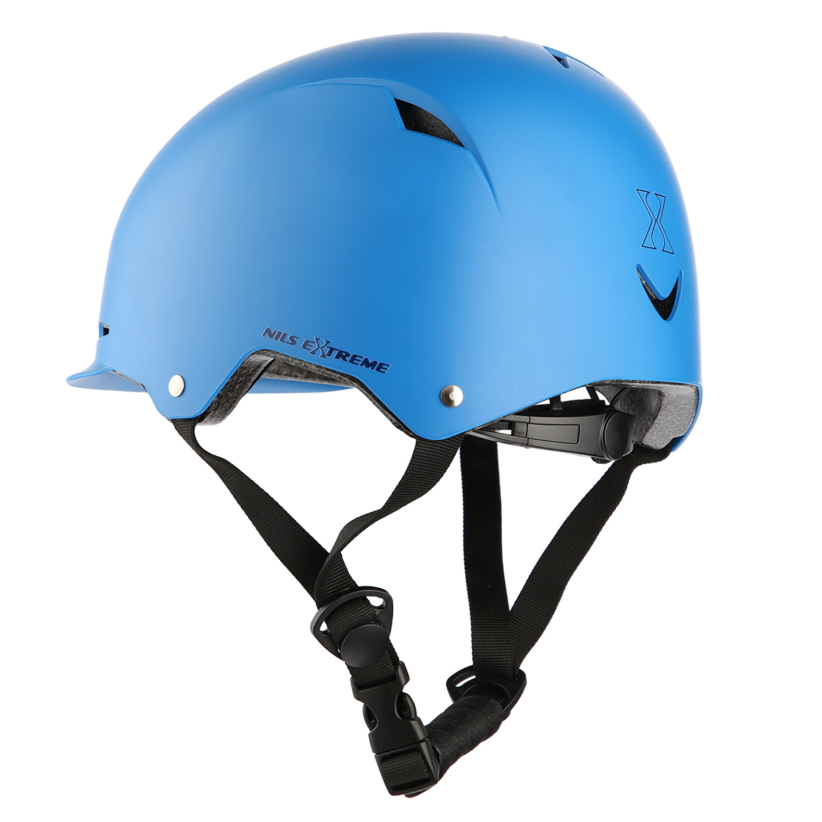 Kask niebieski rozmiar S Nils Extreme MTW02
