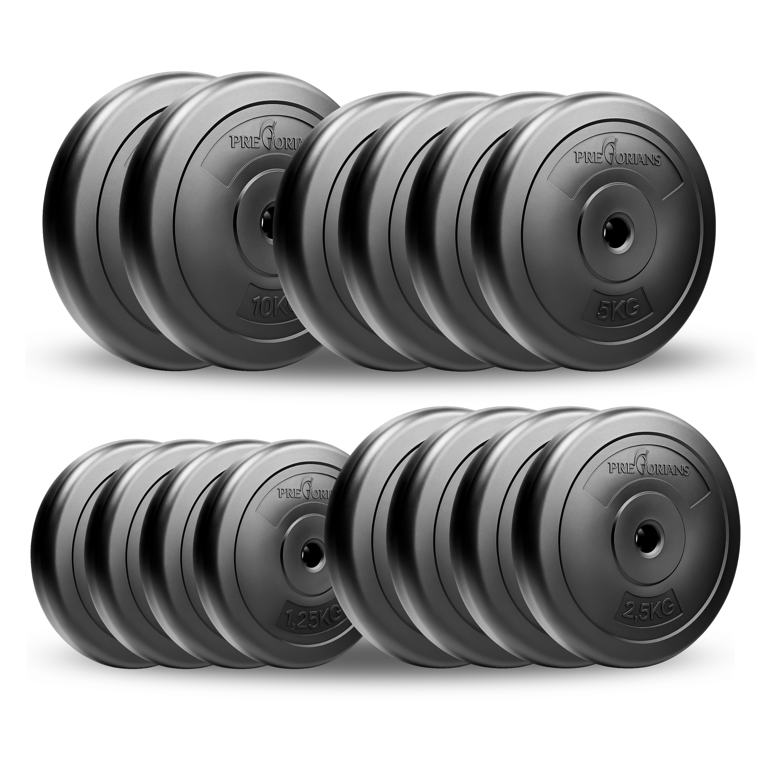 Zestaw do ćwiczeń siłowych 100kg. Siłownia domowa z ławką treningową TB1001, stojakami wolnostojącymi, sztangą / gryfem prostym 180 cm, obciążeniem 55 kg i hantlami