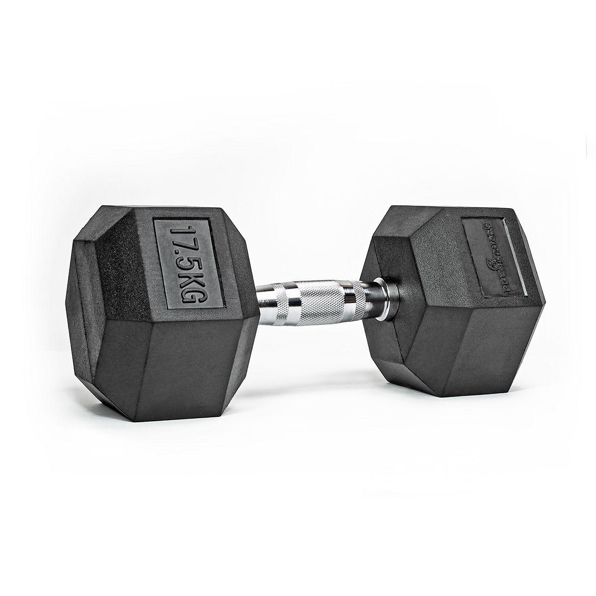 Hantla Hex 17,5kg ciężarek ogumowany