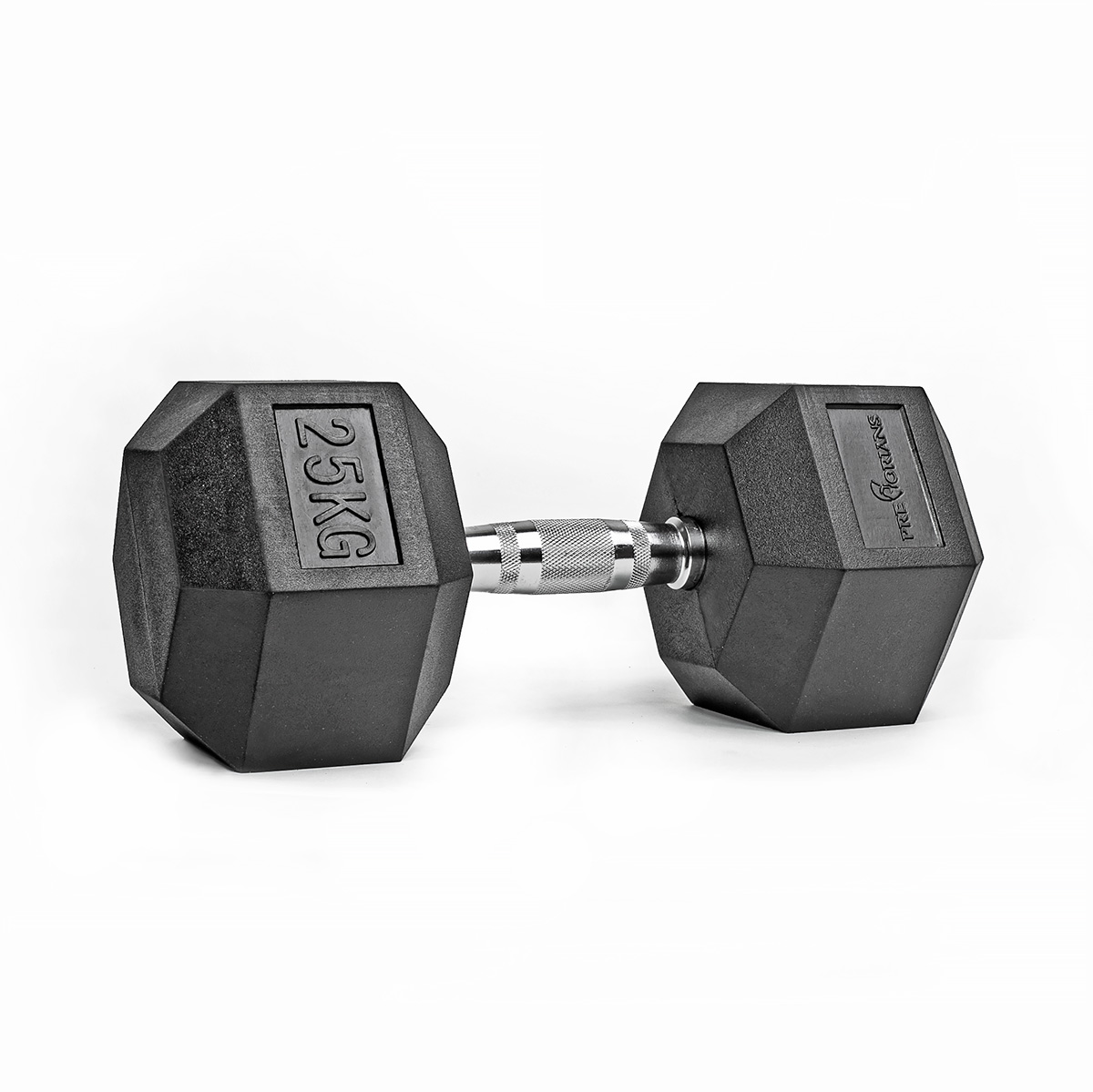 Hantla Hex 25kg ciężarek ogumowany