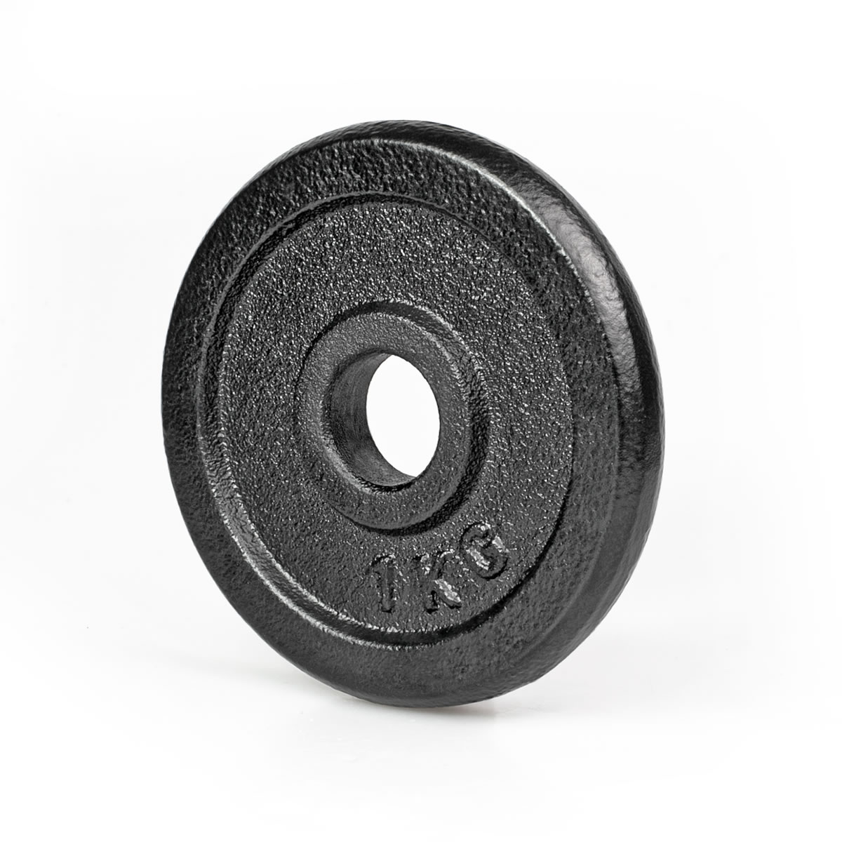 Obciążenie żeliwne 1kg krążek talerz otwór 30mm