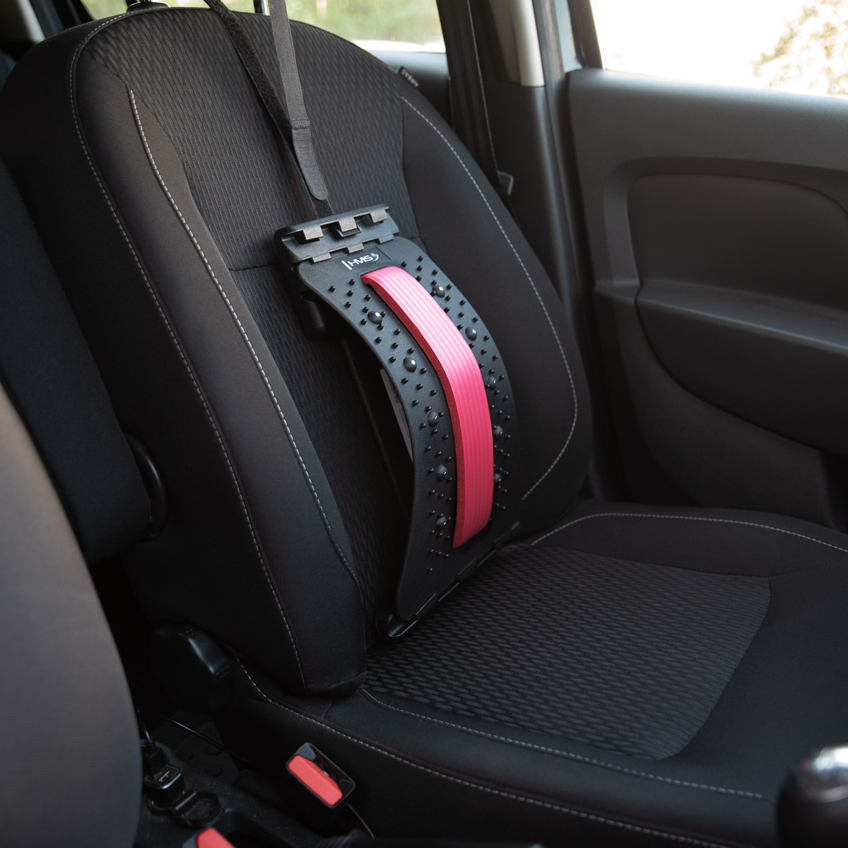 Przyrząd do rozciągania pleców czerwony PRP02 HMS