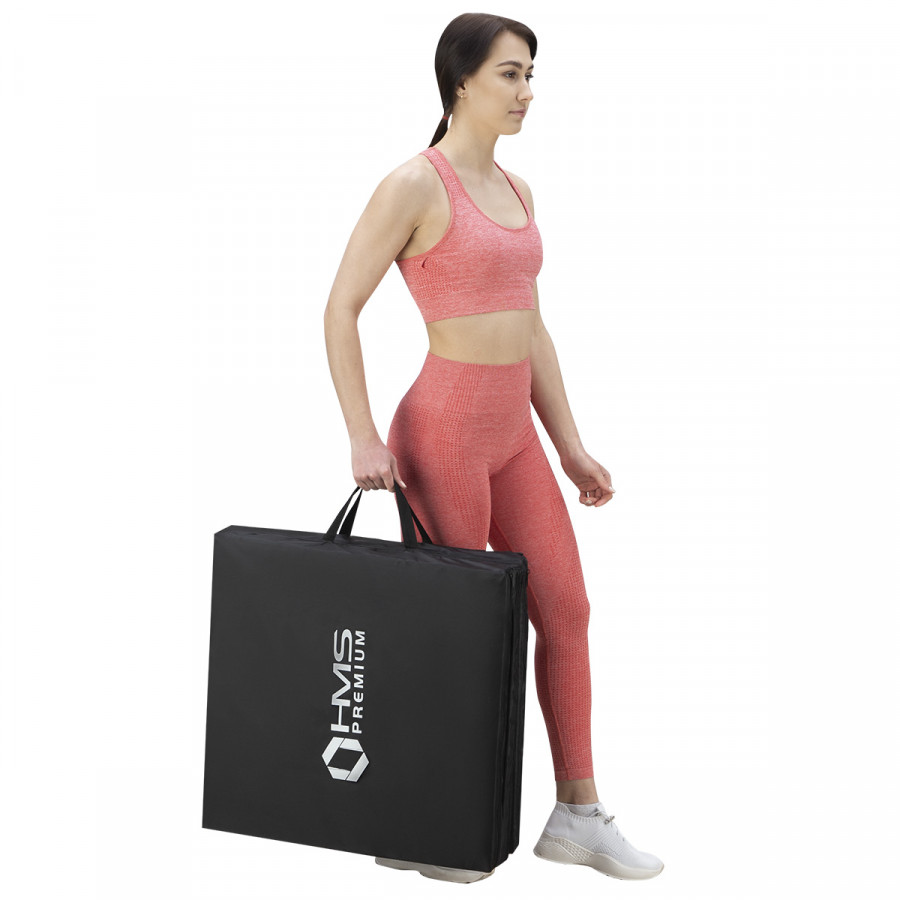 Mata gimnastyczna materac czarny MGS02 HMS PREMIUM