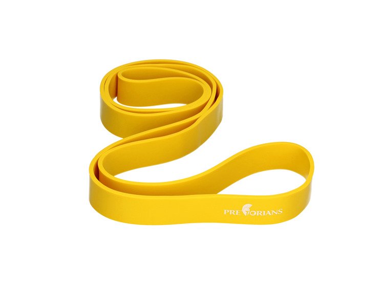 Guma fitness taśma 32mm 20-46kg żółta