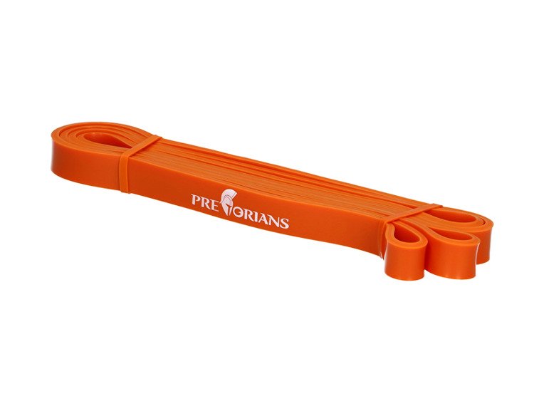Guma fitness taśma 19mm 14-23kg pomarańczowa