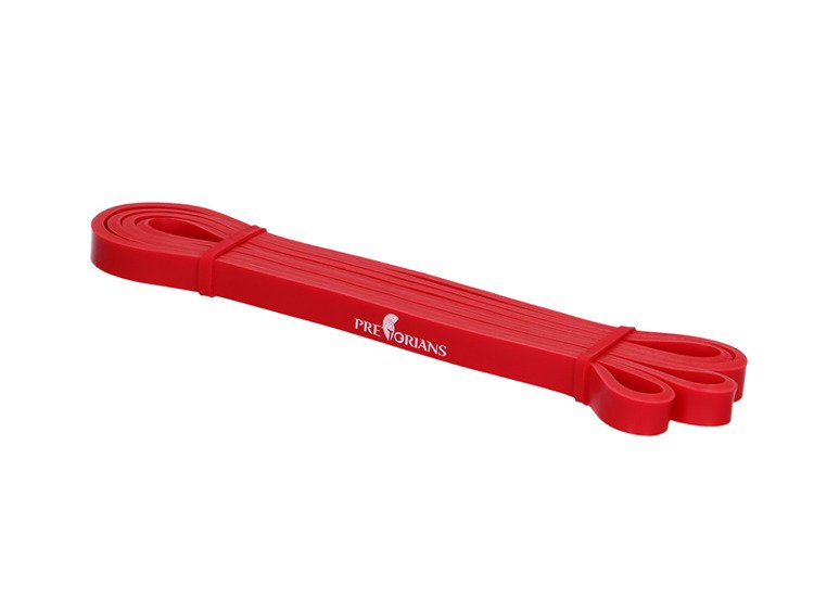 Guma fitness tasma 13mm 5-14kg czerwona