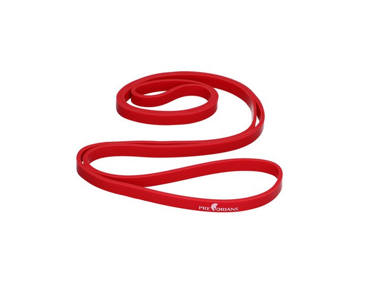 Guma fitness tasma 13mm 5-14kg czerwona