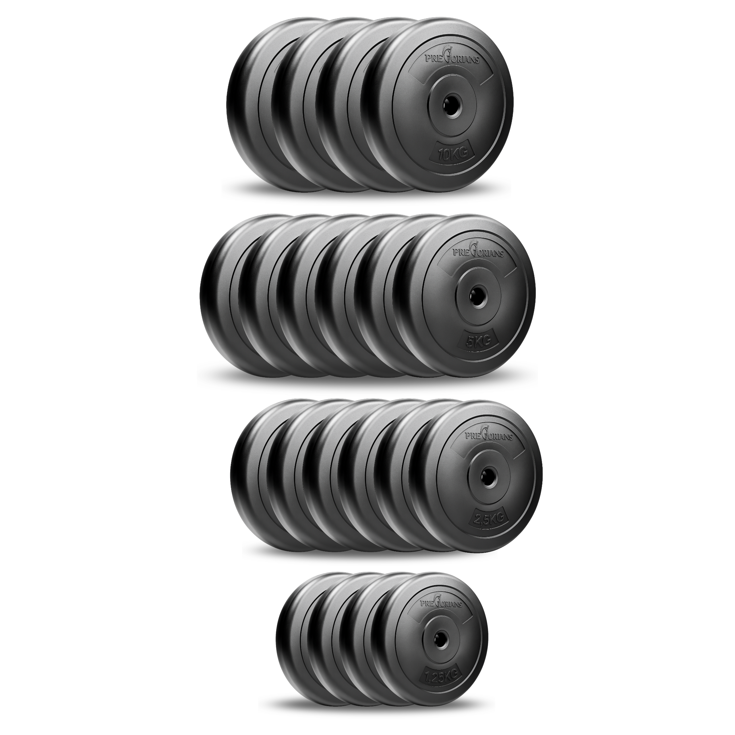 Zestaw do ćwiczeń 126kg z ławką treningową PH 2132 sztangą prostą 180 cm, gryfem 120 cm łamanym, nakładem obciążeń 90 kg i hantlami