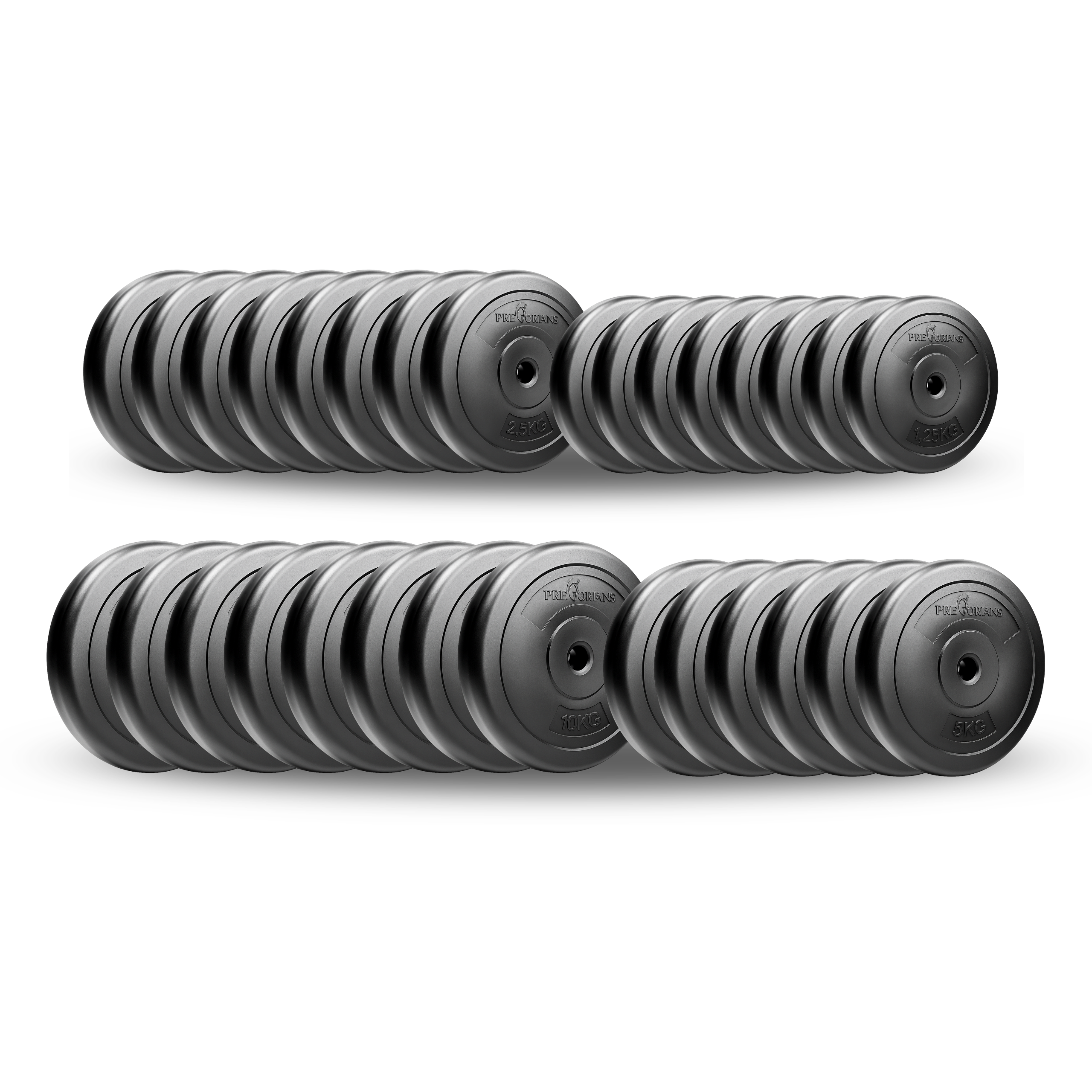 Zestaw do ćwiczeń 195kg z ławką treningową PH 20C - ławka, sztanga, gryf łamany, obciążenia, hantle