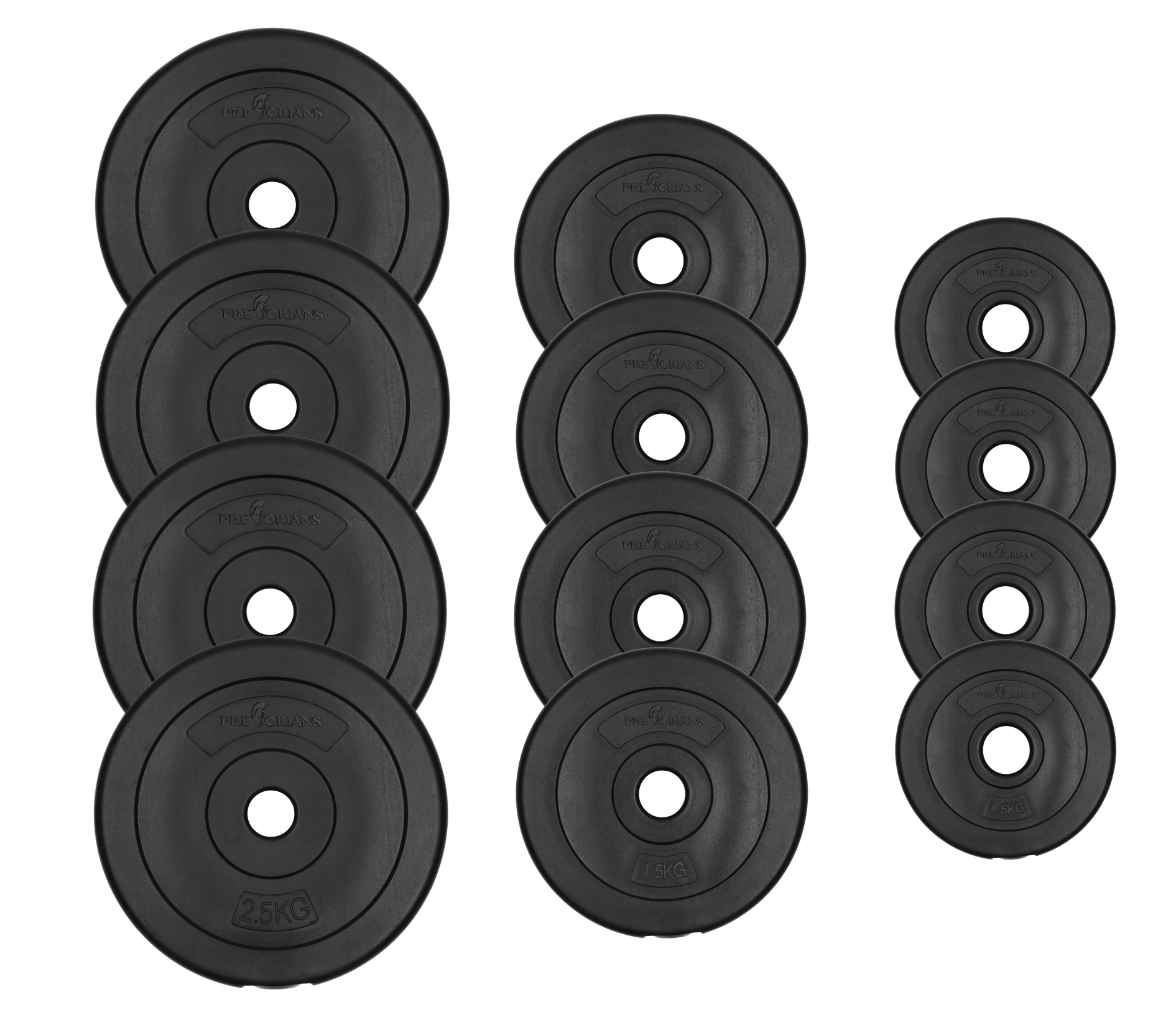 Hantle 2x10 kg gryfy obciążenia zestaw hantli