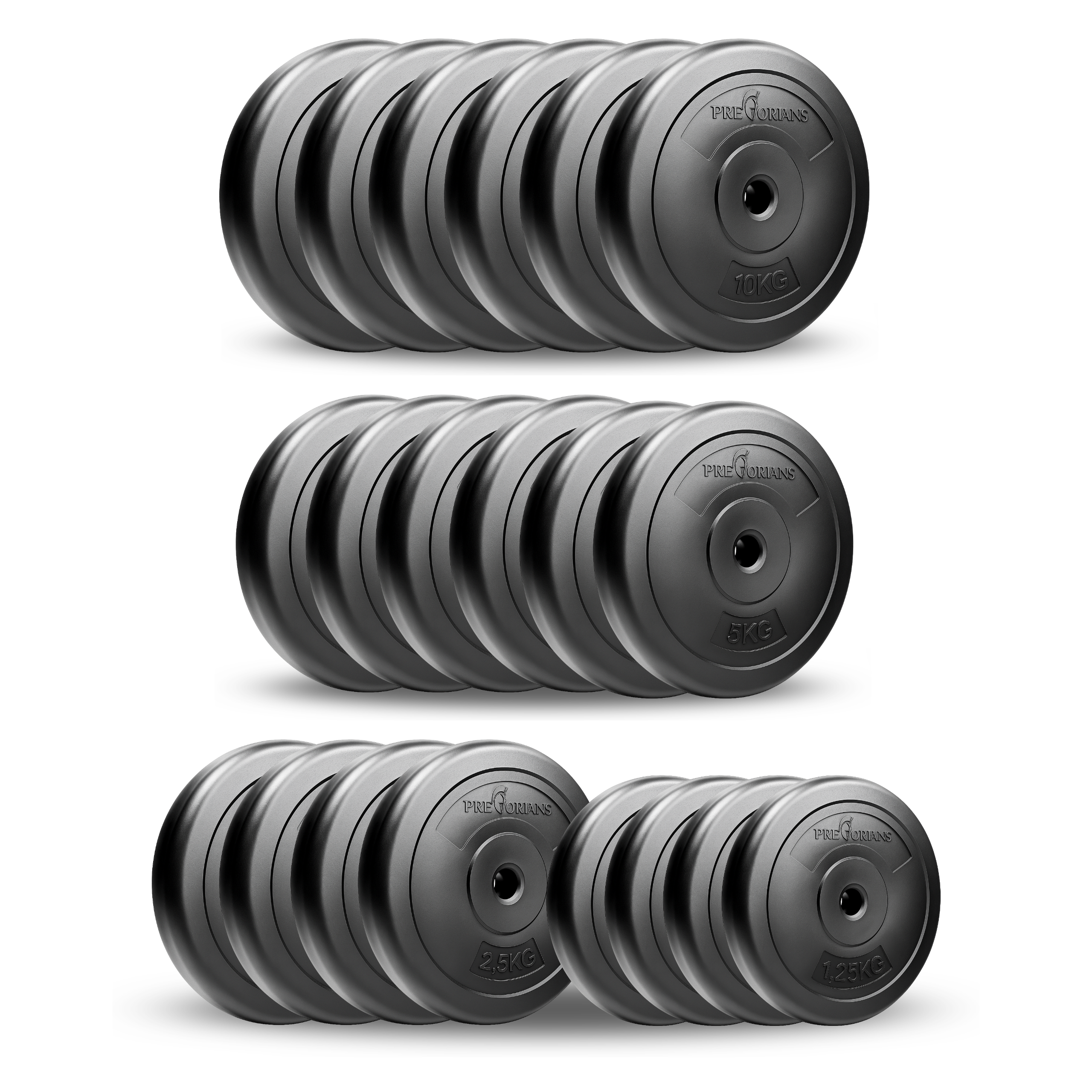 Zestaw do ćwiczeń 120kg ze sztangą 180 cm, gryfem 120 cm łamanym, nakładem obciążeń i hantlami