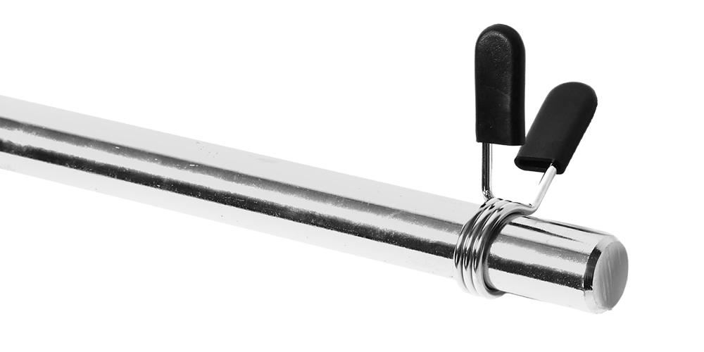 Sztanga / gryf prosty 180cm / 25mm z zaciskami sprężynowymi