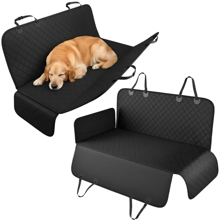 Mata samochodowa dla psa - trwały pokrowiec na tylne siedzenie