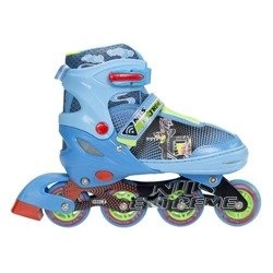ŁYŻWOROLKI NJ4605 A  NIEBIESKIE ROZMIAR XS-L
