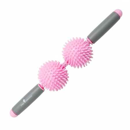 Wałek do masażu ciała z kolcami  – roller do mięśni nóg i pleców