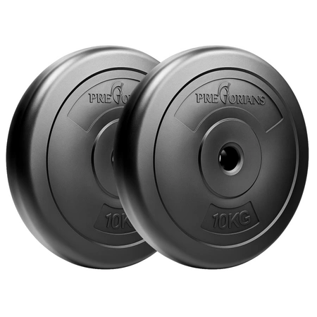 Zestaw obciążeń 20kg Pretorians - obciążenia 2 x 10kg