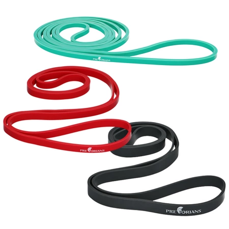 Zestaw 3 gum oporowych POWER BAND do ćwiczeń całego ciała