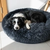 Włochate legowisko dla psa kota miękkie posłanie kojec 70cm