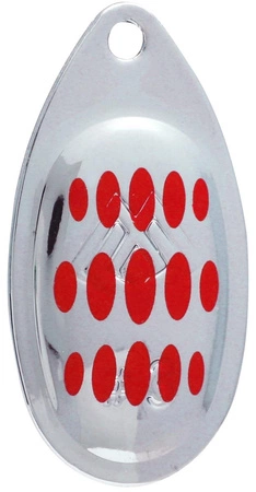 BŁYSTKA OBROTOWA - HYPNOTIC nr 5 - SILVER RED - op.1szt.