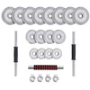 Zestaw sztanga w walizce chromowana 2x15kg HMS