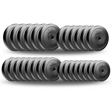 Zestaw do ćwiczeń siłowych 174kg. Siłownia domowa z ławką treningową TB1001, stojakami wolnostojącymi, sztangą / gryfem prostym 180 cm, lekko łamanym 120 cm, obciążeniem 120 kg i hantlami