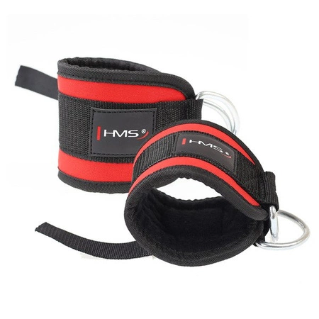 OPX01 ankle strap opaski treningowe na kostkę (2szt) hms