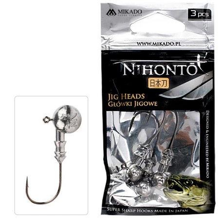 GŁÓWKA JIGOWA - NIHONTO - 20g-6/0 BN - op.3szt.