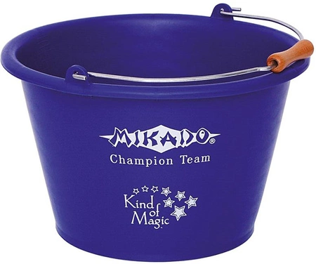 WIADRO - MIKADO CHAMPION TEAM - poj. 17l - NIEBIESKIE - op.1szt.