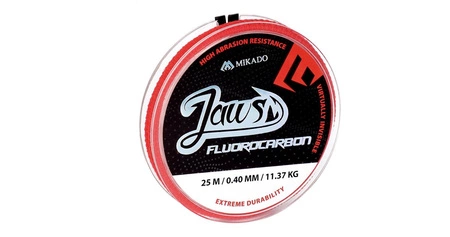 ŻYŁKA - FLUOROCARBON JAWS 0.45mm/13.44kg/25m - op.1szp.