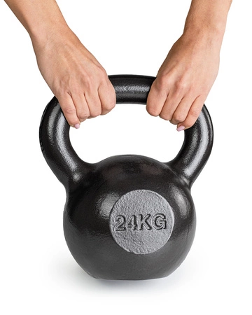 Kettlebell 24kg żeliwny BA-KCZ24 Pretorians - BE-ACTIVE.PL
