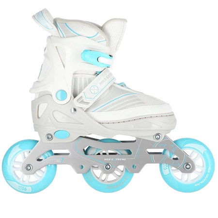 NA11201 białe łyżworolki Nils Extreme rozmiar M