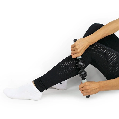 Przyrząd do masażu rolowania duoball czarny PAM1 Pretorians