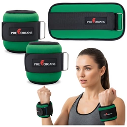 Obciążniki ciężarki na nogi kostki ręce nadgarstki 2x1kg Pretorians