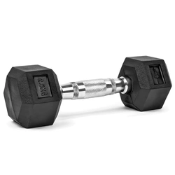 Hantla Hex 2,5kg ciężarek ogumowany
