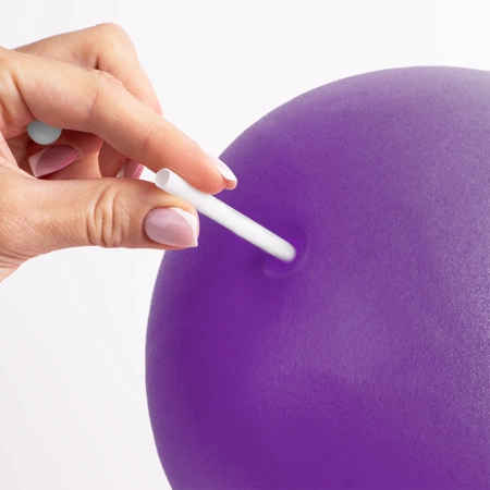 Piłka do pilatesu 25cm fioletowa Pretorians