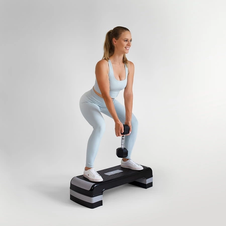 Hantla Hex 25kg ciężarek ogumowany