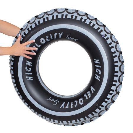 Dmuchane kółko 90cm opona - koło do nauki pływania