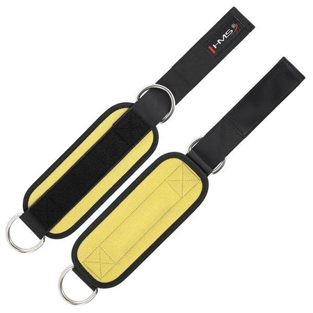 Opaski treningowe na kostkę żółte (2szt) OPX03 HMS