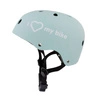 Kask rowerowy dziecięcy na hulajnogę miętowy Sun Baby