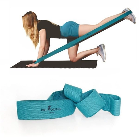 Guma oporowa power band materiałowa morska heavy rozm. l