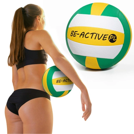 Piłka do siatkówki siatkowa plażowa zielona