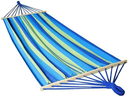 Hamak, huśtawka zielona 260x150cm H01 Be-Active.pl