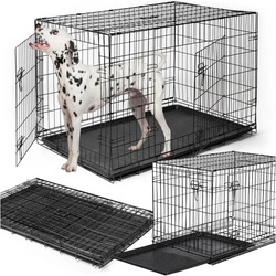 Duża klatka transportowa XXL dla psa - do samochodu i domu