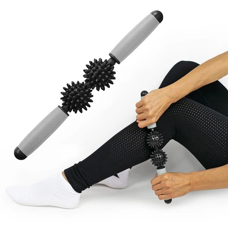 Przyrząd do masażu rolowania duoball czarny PAM1 Pretorians