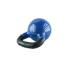 Kettlebell 4kg żeliwny pokryty winylem KNV04 blue hms