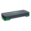 Step do aerobiku 2 stopniowy regulowany szaro-zielony HMS AS003