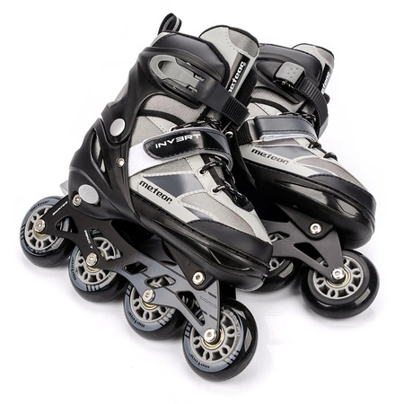Rolki METEOR INVERT grey M (34-37)