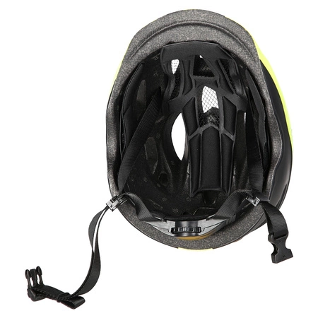 Kask ochronny na rower IN MOLD dla dziecka limonkowy rozmiar S Nils Extreme MTV35J