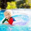 Koło dmuchane do pływania gwiazdy z brokatem 80cm materac nad wodę basen dla dzieci