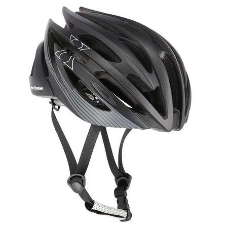 Kask rowerowy czarny rozmiar M Nils Extreme MTW24